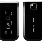 Intriguing Nokia 7205 Intrigue CDMA flip phone