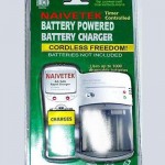 Battery powered battery charger