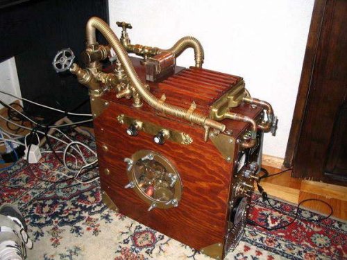 Steampunk Brewery PC casemod is awesome