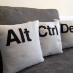 Ctrl-Alt-Del pillows for a style reboot Ctrl-Alt-Del pillows for a style reboot