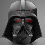 Wake up to Darth Vader's head