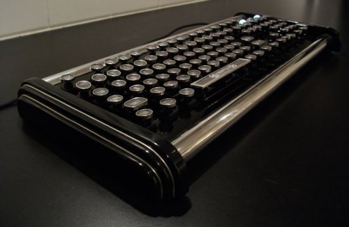 Forget steampunk, check out the Art Deco keyboard