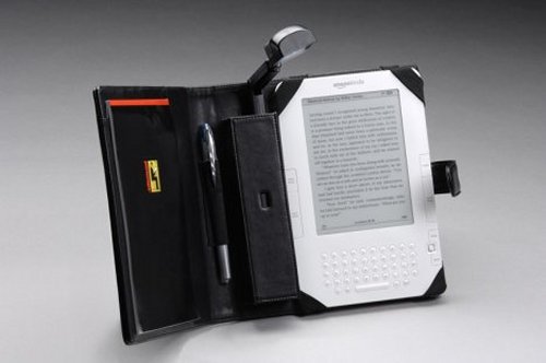 Folio and booklight for Kindle 2