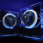 Kenwood SP0001 transparent speakers