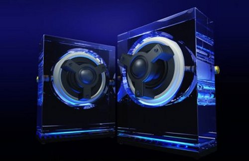 Kenwood SP0001 transparent speakers