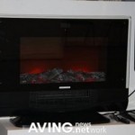 CalSpas FRP4300 Fireplace boasts iPod dock, speakers