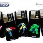 Coveroo color laser engraved backplates featuring Marvel characters