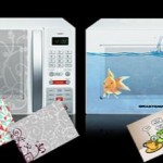 Stickers spice up your boring microwave