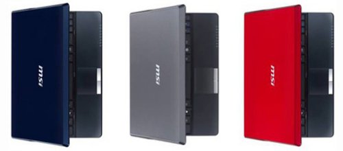 Three new MSI Wind U123 Netbooks