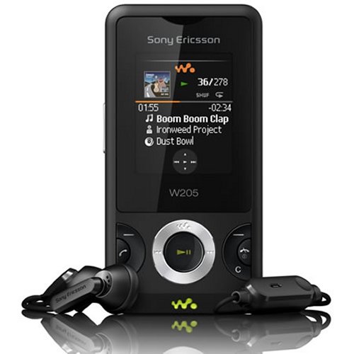 Sony Ericsson's W205, the newest walkman