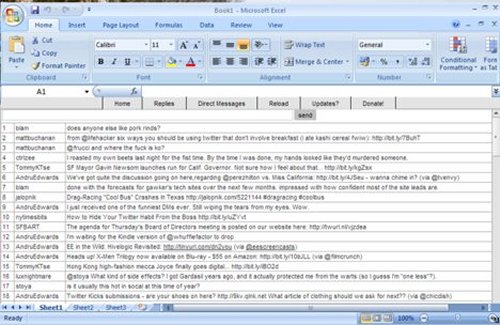 Tweet at work with SpreadTweet