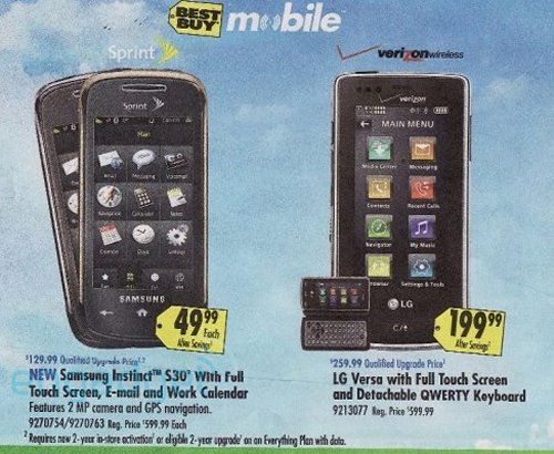 Samsung Instinct S30 heading to Best Buy for $49.99