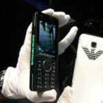 Softbank unveils Emporio Armani phone