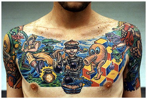 11 questionable video game tattoos SlipperyBrickcom