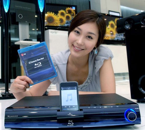 LG Home Theater Combo awaits your iPod 