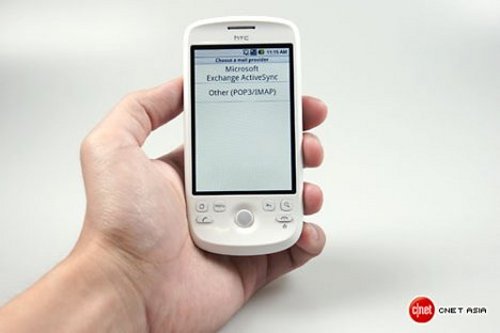 HTC Magic offers Microsoft Exchange support