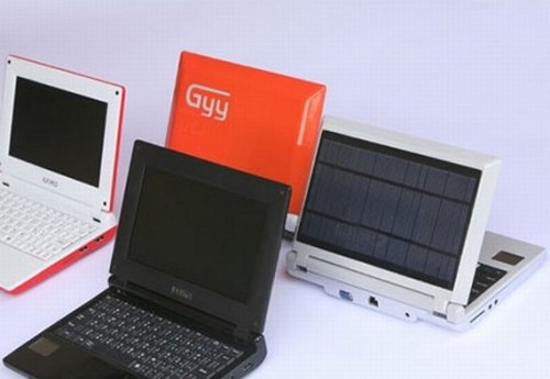 iUnika solar powered GYY netbook