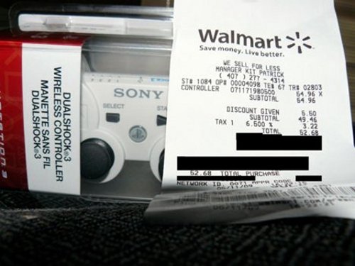 White PS3 Dual Shock 3 surfaces in US
