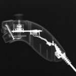 Video game console x-rays