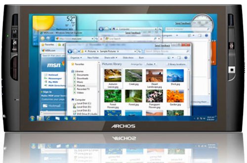 Archos launches 9” Windows 7 Tablet UMPC