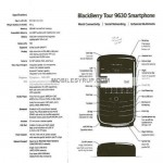Blackberry Tour specs leaked