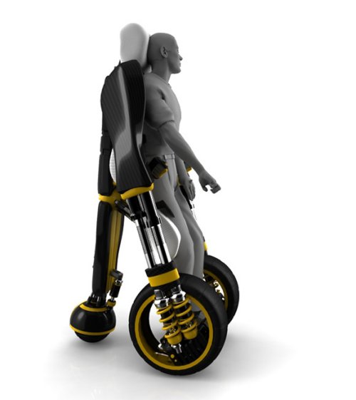 Elevating wheelchair concept