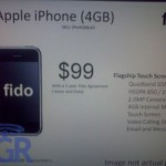 Fido to offer 4GB iPhone 3G Fido to offer 4GB iPhone 3G