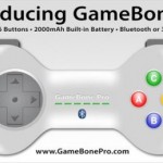 GameBone Pro iPhone controller charges your iPhone while you play