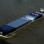 LG converts container ship into a huge advertisement for eco-friendly fridge