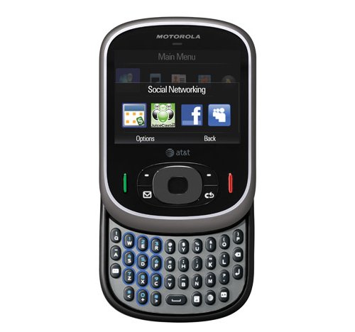 Motorola Karma QA1 with Facebook and MySpace