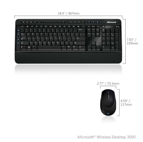 microsoft wireless desktop 4000 keyboard manual