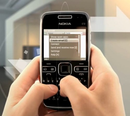 Nokia E72 promotional video leaked