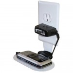 The Power Shelf holds your gadgets while they charge The Power Shelf holds your gadgets while they charge