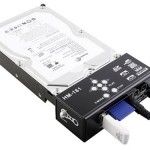 Adapter plays back HD on TV from a hard disk