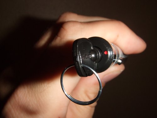 SKYlaser adjustable power laser with key view