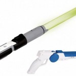 Officially licensed Star Wars lightsaber and blaster accessories for the Wii