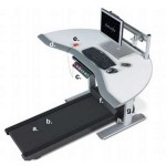 Steelcase Sit-to-Walkstation With Built-In Treadmill Steelcase Sit-to-Walkstation With Built-In Treadmill