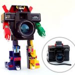 Voltron transforms into a working camera Voltron transforms into a working camera
