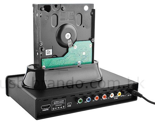 Brando HD Media Player Docking Station does multi-format 1080p 
