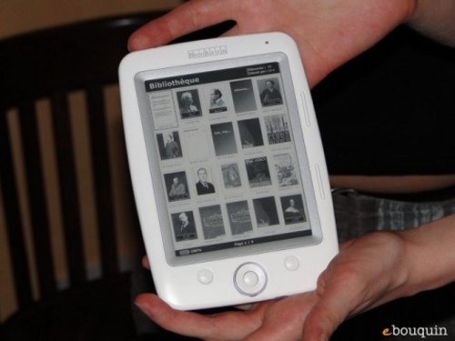 Bookeen Cybook Opus ebook reader spotted in the wild