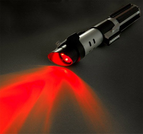 Darth Vader lightsaber flashlight