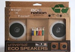 DIY Eco Speakers let you decorate and customize 