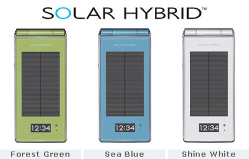 DoCoMo SH-08A Solar Hybrid Phone