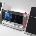 JVC's NX-TC5 iPod dock with motion activated 4.3-inch LCD plays JVC's NX-TC5 iPod dock with motion activated 4.3-inch LCD plays