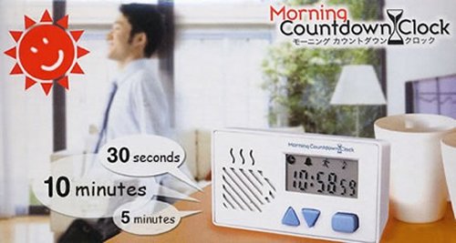 Morning Countdown Clock is your new arch-enemy