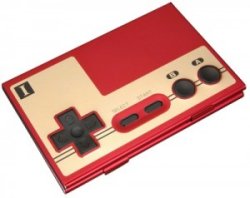 NES controller business card holder