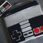 NES controller netbook cover