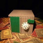 Fully-functional LEGO combination safe Fully-functional LEGO combination safe
