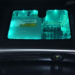 XCM black light chameleon case for xbox 360