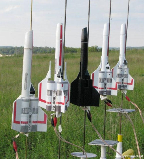 Build your own Battlestar Galactica Viper rocket